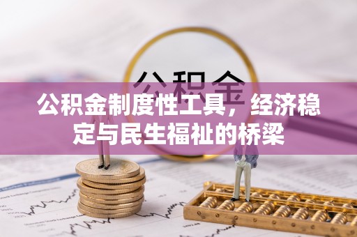兰坪公积金制度性工具，经济稳定与民生福祉的桥梁