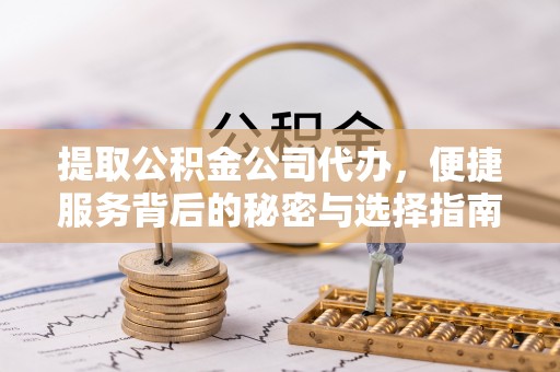 兰坪提取公积金公司代办，便捷服务背后的秘密与选择指南