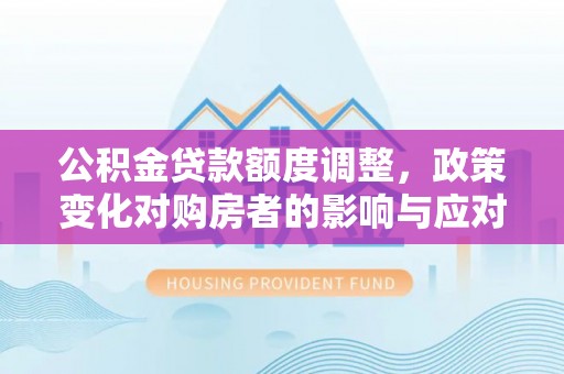 兰坪公积金贷款额度调整，政策变化对购房者的影响与应对策略