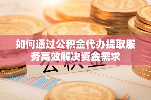 兰坪如何通过公积金代办提取服务高效解决资金需求