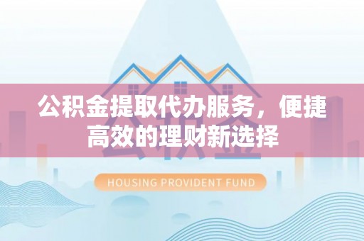 兰坪公积金提取代办服务，便捷高效的理财新选择