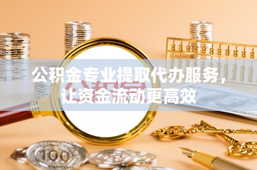 兰坪公积金专业提取代办服务，让资金流动更高效