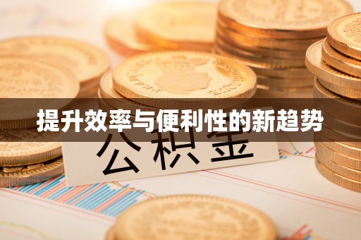 兰坪提升效率与便利性的新趋势