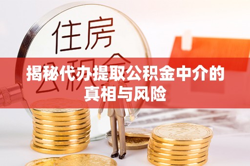 兰坪揭秘代办提取公积金中介的真相与风险