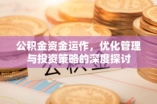 兰坪公积金资金运作，优化管理与投资策略的深度探讨