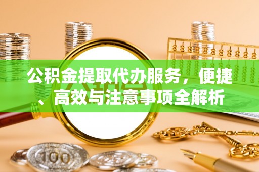 兰坪公积金提取代办服务，便捷、高效与注意事项全解析