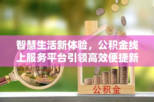 兰坪智慧生活新体验，公积金线上服务平台引领高效便捷新潮流