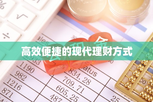 兰坪高效便捷的现代理财方式