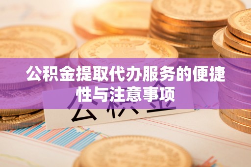 兰坪公积金提取代办服务的便捷性与注意事项