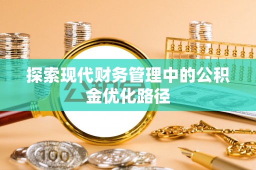 兰坪探索现代财务管理中的公积金优化路径