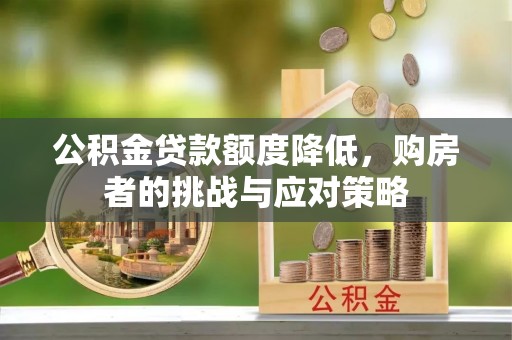 兰坪公积金贷款额度降低，购房者的挑战与应对策略
