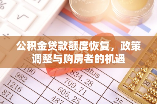兰坪公积金贷款额度恢复，政策调整与购房者的机遇