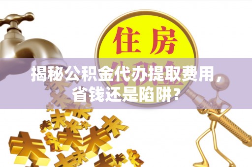 兰坪揭秘公积金代办提取费用，省钱还是陷阱？