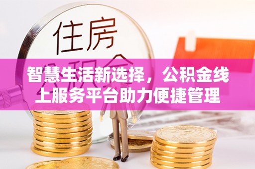 兰坪智慧生活新选择，公积金线上服务平台助力便捷管理