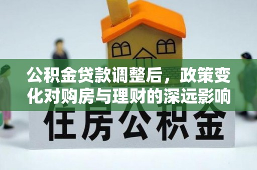 兰坪公积金贷款调整后，政策变化对购房与理财的深远影响