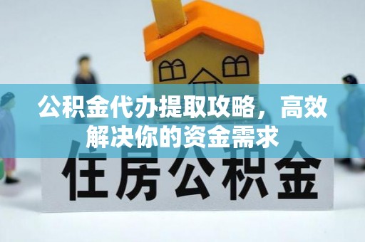 兰坪公积金代办提取攻略，高效解决你的资金需求