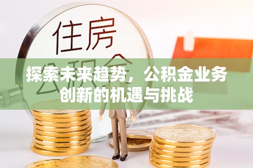 兰坪探索未来趋势，公积金业务创新的机遇与挑战