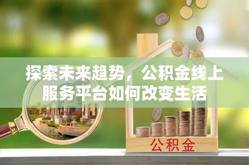 兰坪探索未来趋势，公积金线上服务平台如何改变生活