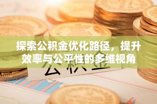兰坪探索公积金优化路径，提升效率与公平性的多维视角