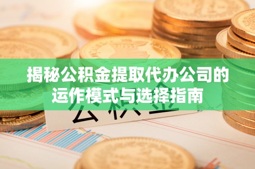 兰坪揭秘公积金提取代办公司的运作模式与选择指南