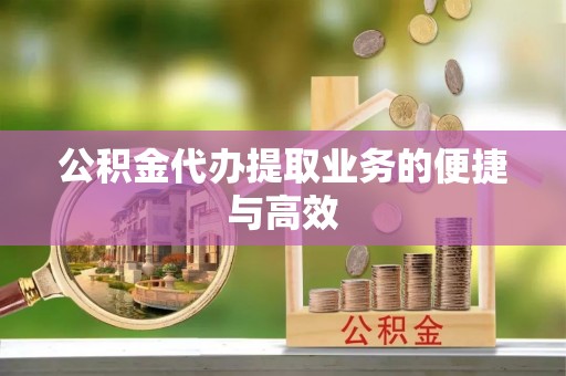 兰坪公积金代办提取业务的便捷与高效