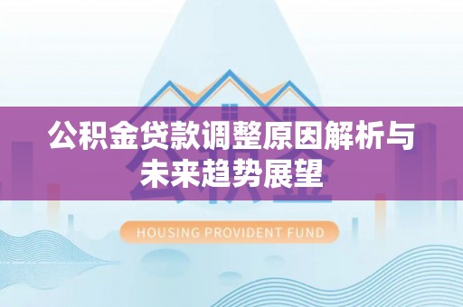 兰坪公积金贷款调整原因解析与未来趋势展望