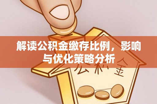 兰坪解读公积金缴存比例，影响与优化策略分析