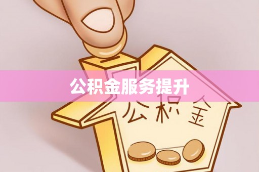 兰坪公积金服务提升