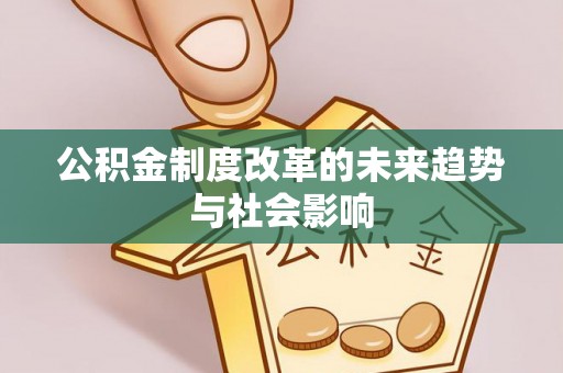 兰坪公积金制度改革的未来趋势与社会影响