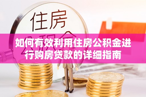 兰坪如何有效利用住房公积金进行购房贷款的详细指南
