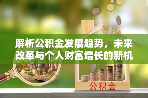 兰坪解析公积金发展趋势，未来改革与个人财富增长的新机遇