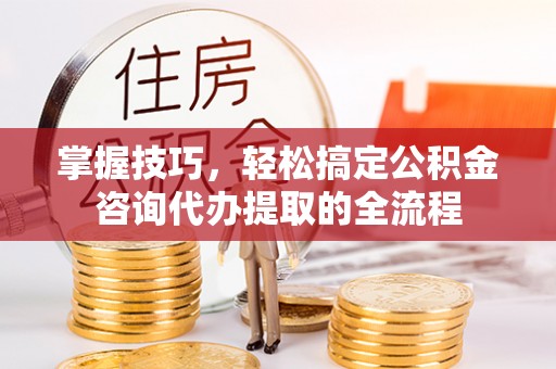 兰坪掌握技巧，轻松搞定公积金咨询代办提取的全流程