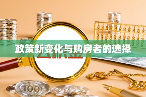 兰坪政策新变化与购房者的选择