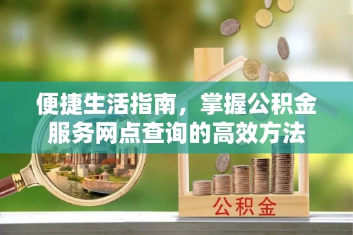 兰坪便捷生活指南，掌握公积金服务网点查询的高效方法
