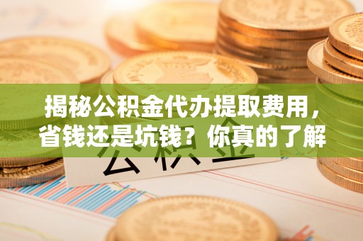 兰坪揭秘公积金代办提取费用，省钱还是坑钱？你真的了解吗？
