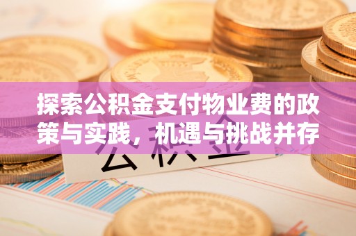 兰坪探索公积金支付物业费的政策与实践，机遇与挑战并存